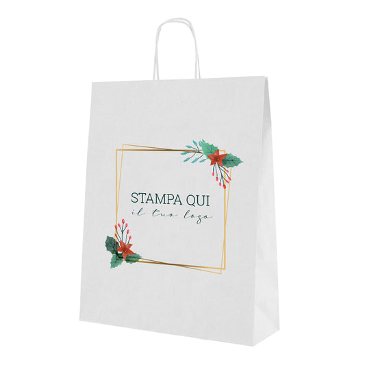 Shopper Frame NATALE Cordino Personalizzate 2LATI