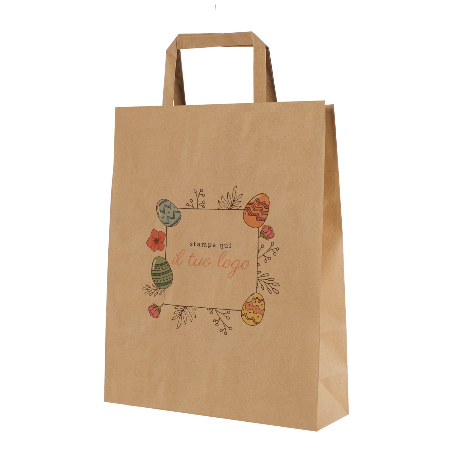 Shopper Cornice Ovetto Piattina Personalizzabile