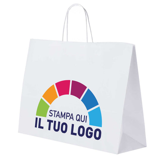 Shopper Carta Orizzontale stampa CMYK 2 LATI