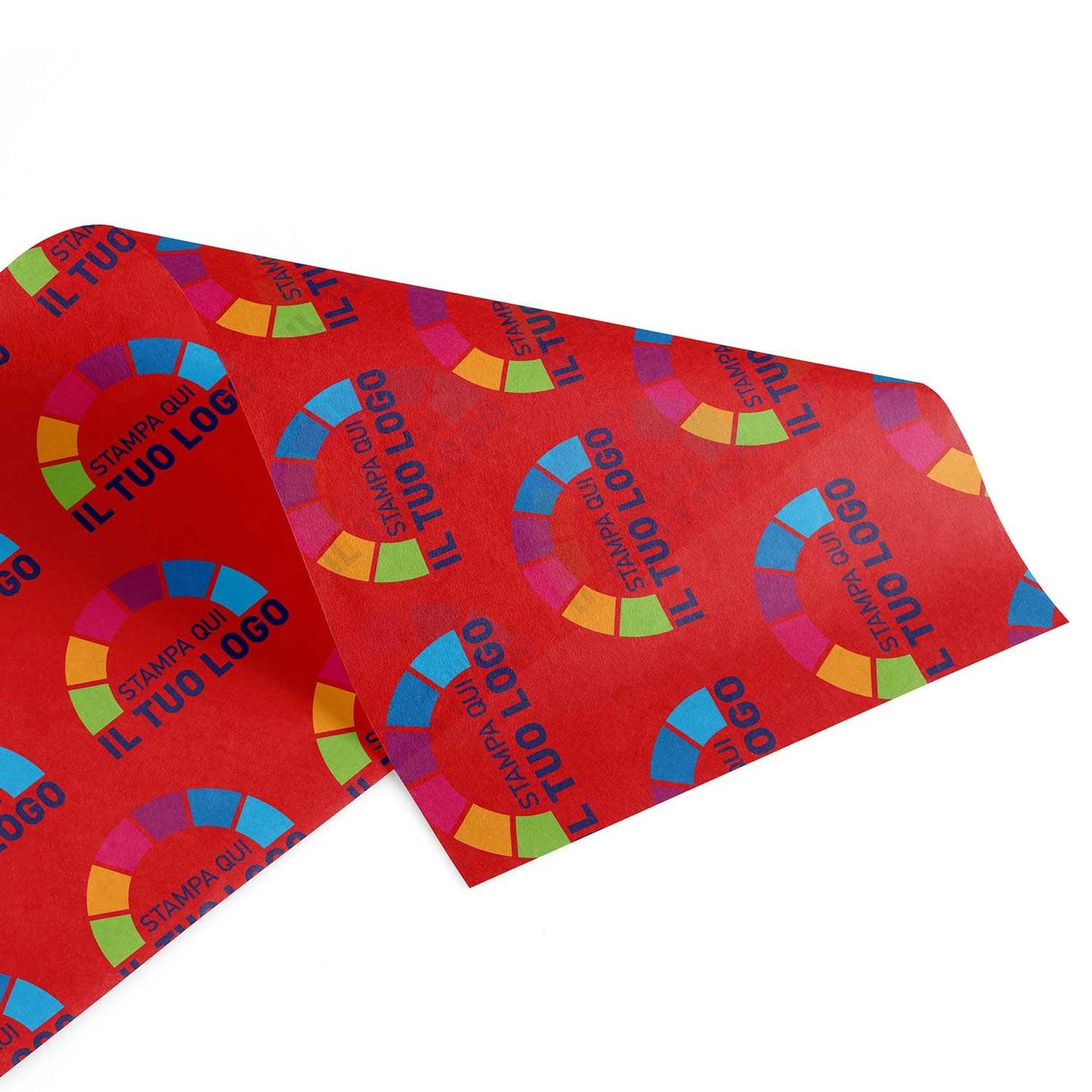 Carta Velina Colorata un Lato Personalizzata CMYK