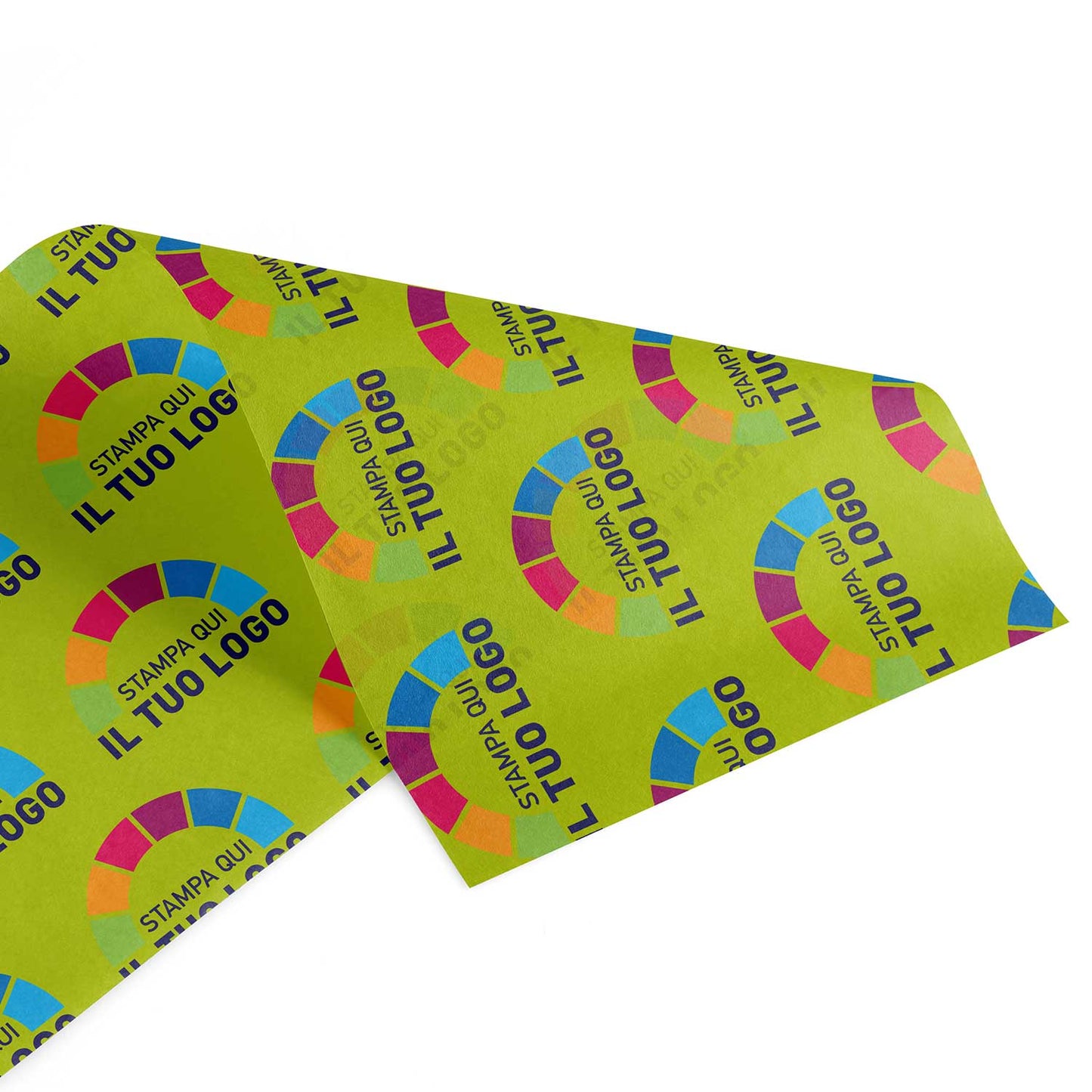 Carta Velina Colorata un Lato Personalizzata CMYK