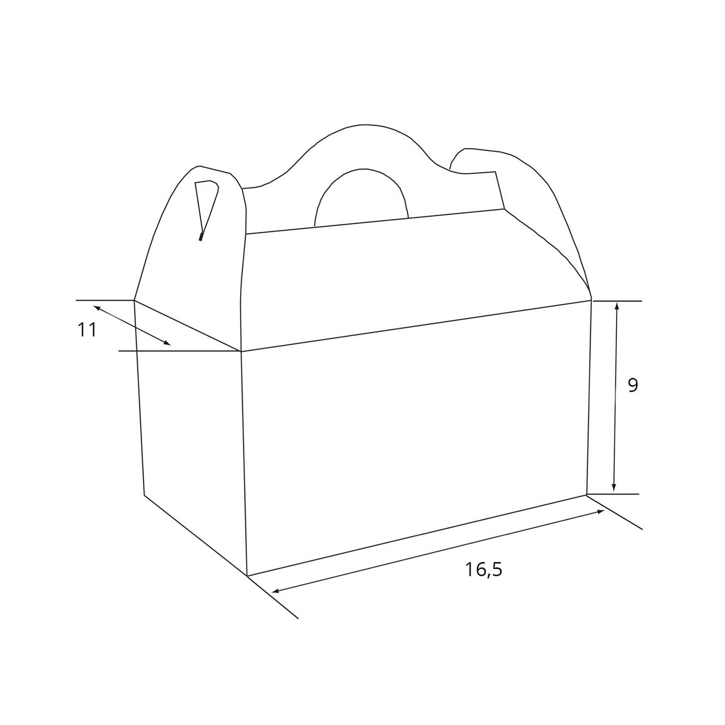 Scatola Happy Meal per Food Delivery e Take Away