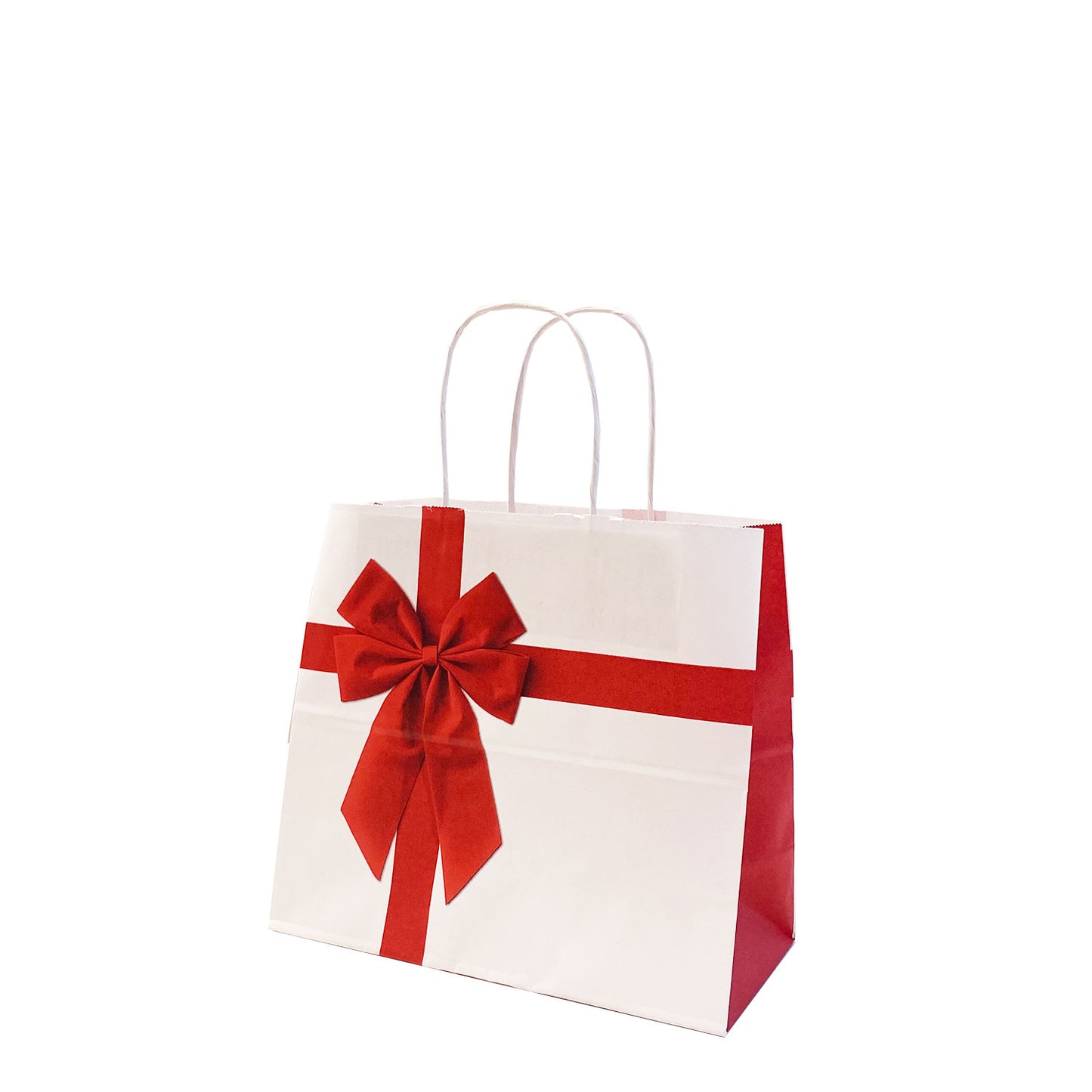 Shopper Red Bow