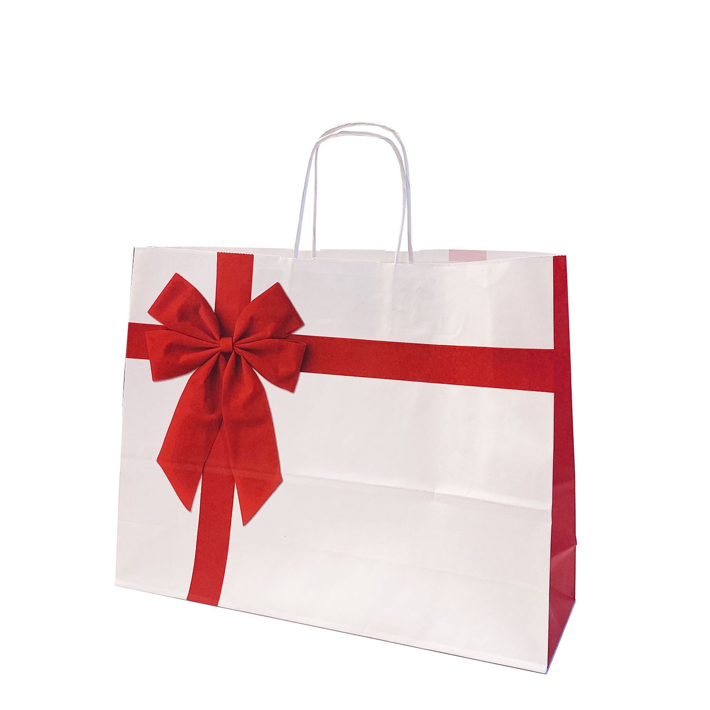 Shopper Red Bow