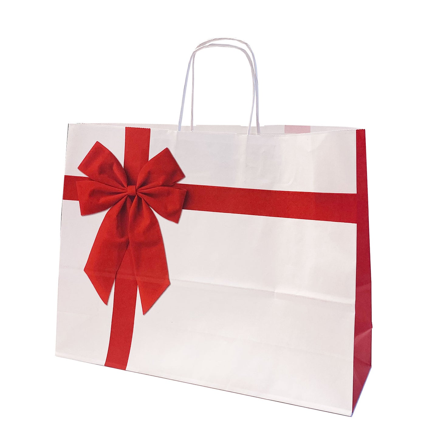 Shopper Red Bow