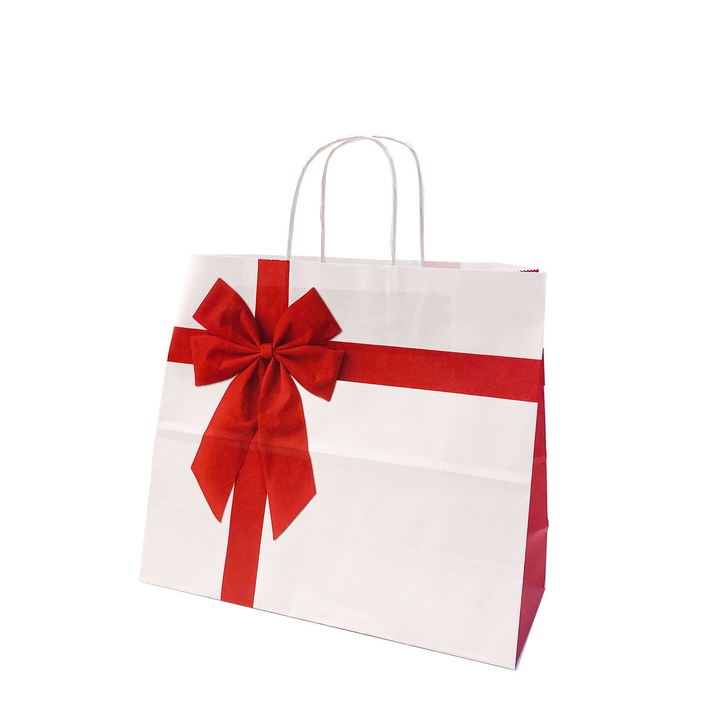 Shopper Red Bow